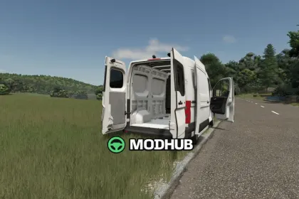 Автомобіль Renault Master IV для FS25 — 2