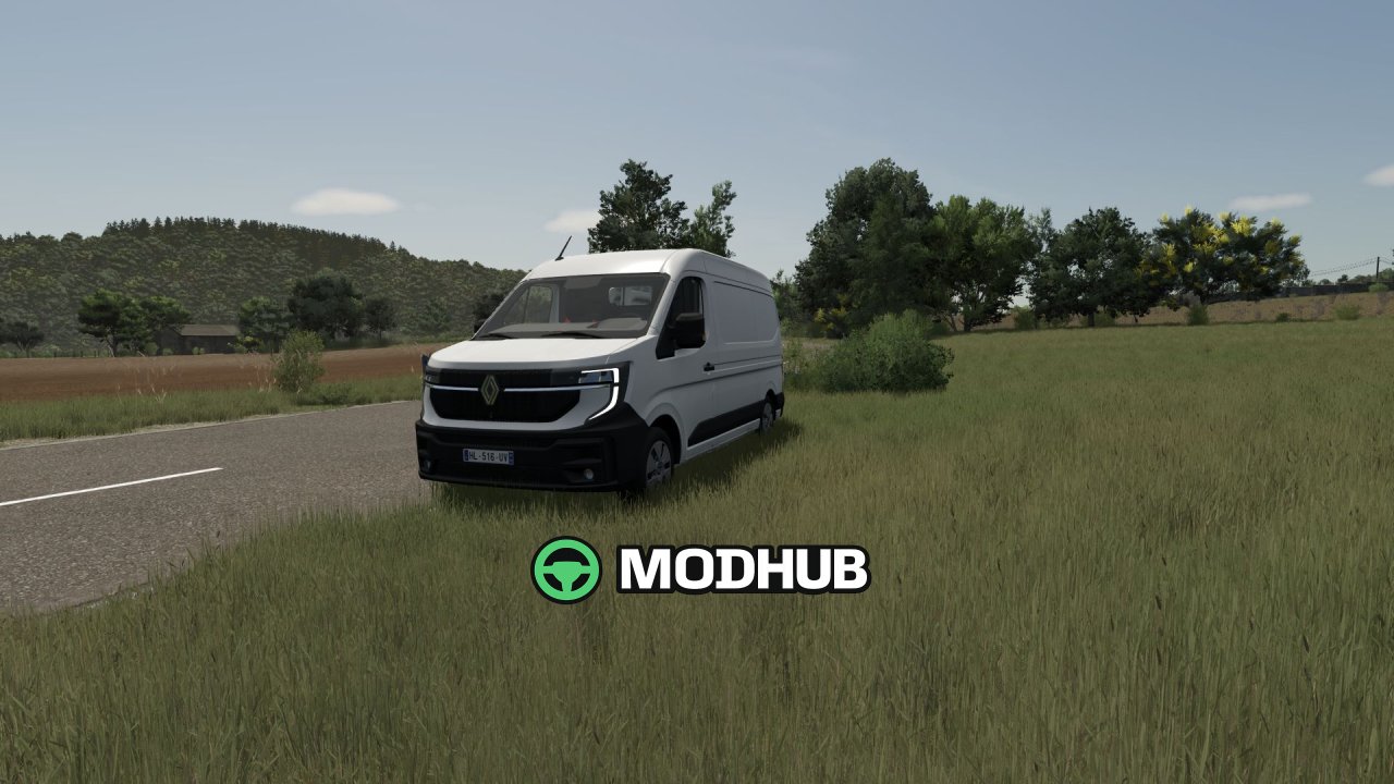 Автомобіль Renault Master IV для FS25