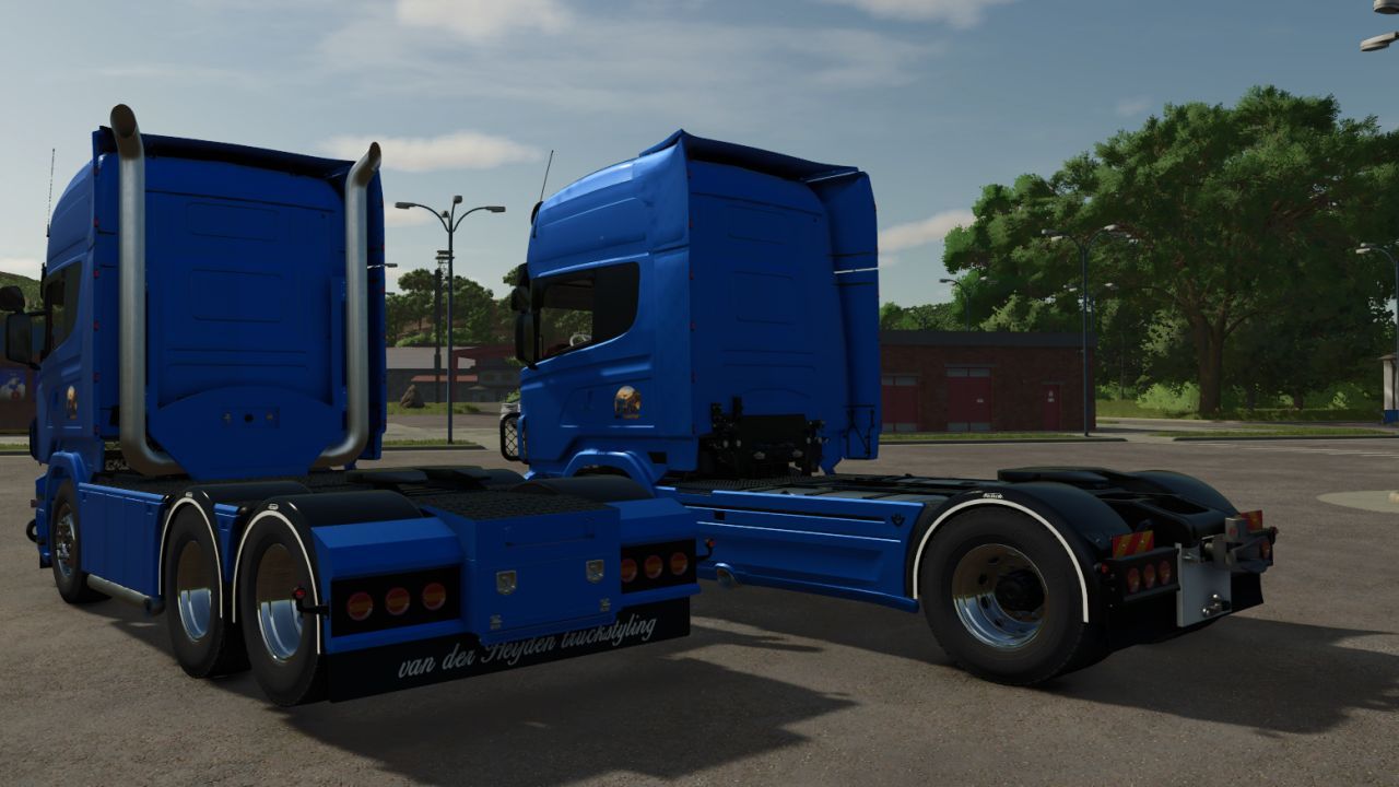 Вантажівка Scania 750 6x4 для Farming Simulator 25