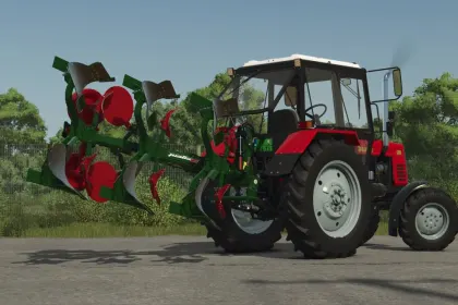 Ефективний Пак плугів Regent Saturn 2/3 для Farming Simulator 25