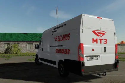 Автомобіль Fiat Ducato Dealer Van для Farming Simulator 22 — 4