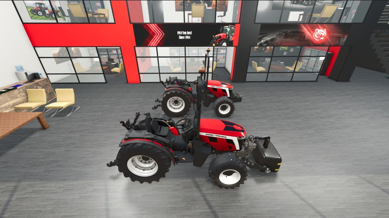 Трактор Massey Ferguson 3S для Farming Simulator 25