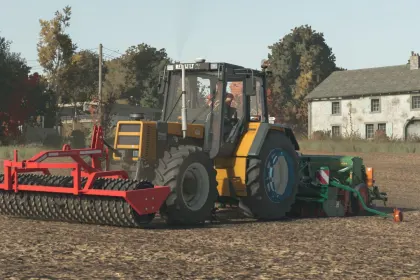 Roller Grégoire Besson 3m for Farming Simulator 25 — 3