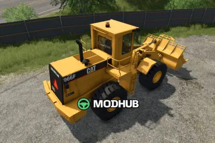 Wheel Loader CAT 966 1990s for FS25