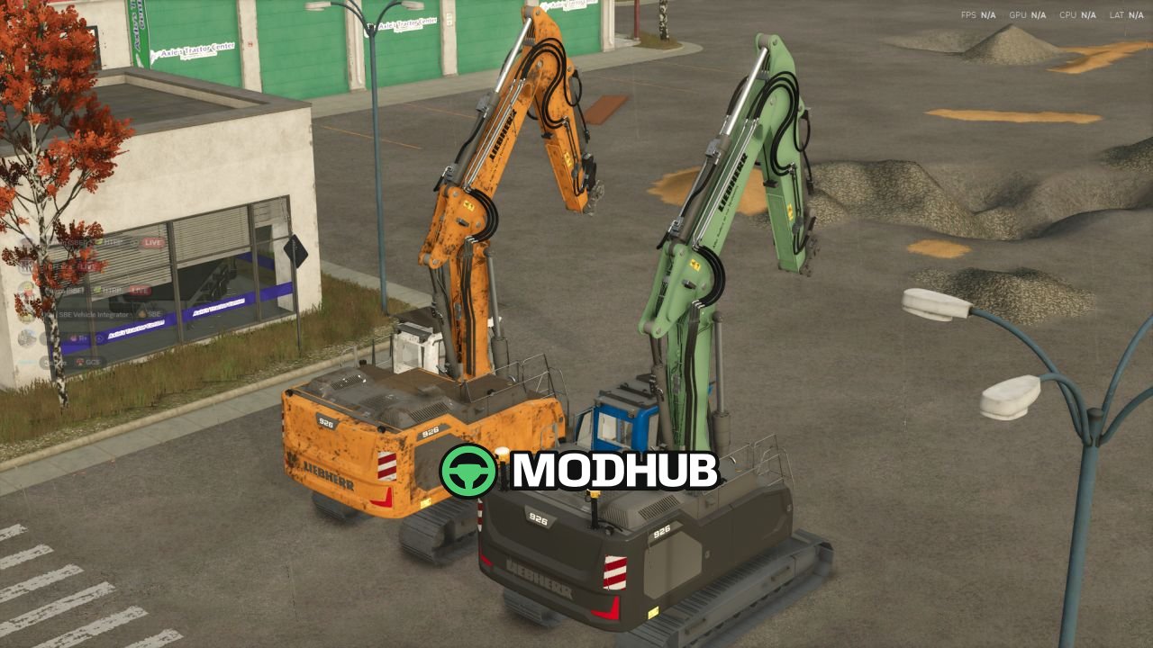 Excavator Liebherr R926 for FS25