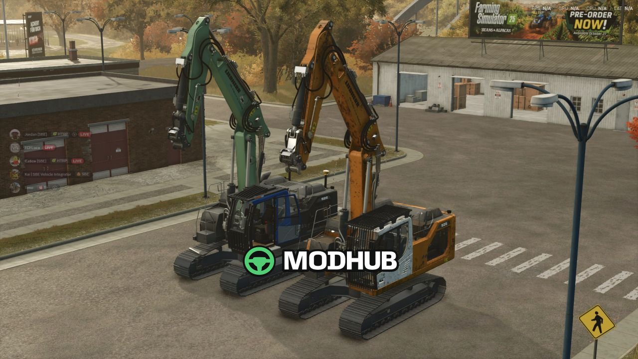 Excavator Liebherr R926 for FS25