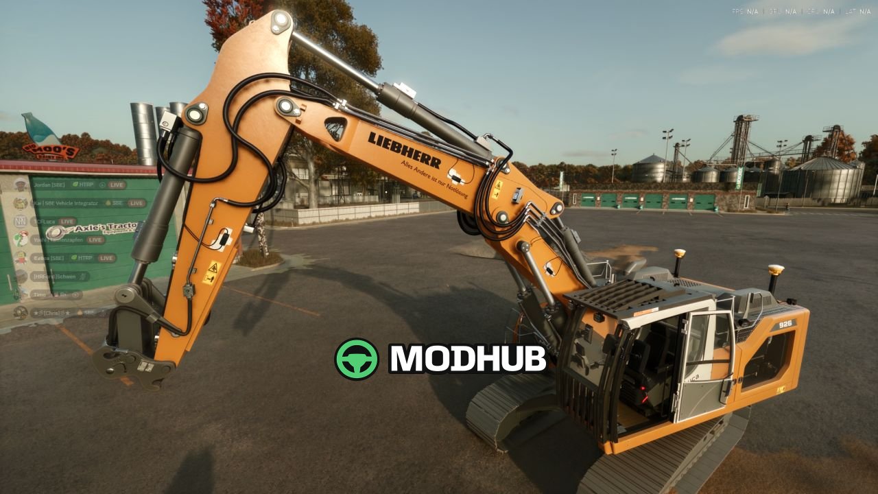 Excavator Liebherr R926 for FS25