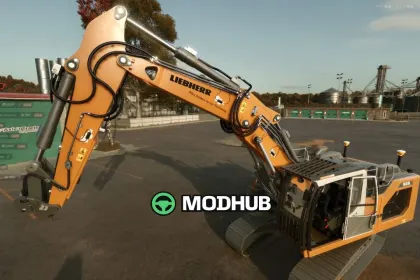 Excavator Liebherr R926 for FS25 — 4