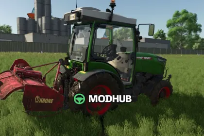 Роторний культиватор Krone V1.0 для FS25 — 2