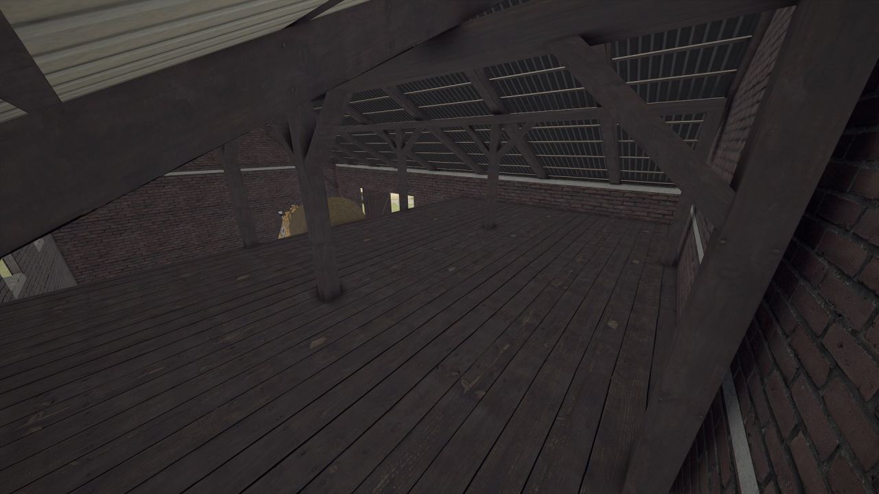 Практичний Середній Польський Сарай з Гаражем Medium Polish Shed With Garage для FS25