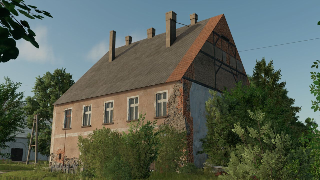 Палац у Лазніках для Farming Simulator 25