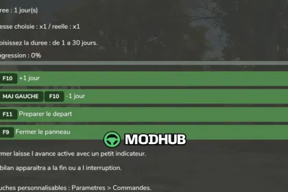 Скрипт NSV Fast Time/Day v0.3.1 для FS25 — 2