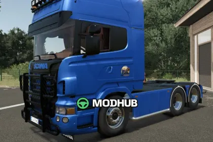 Ciężarówka Scania 750 6×4 do FS25