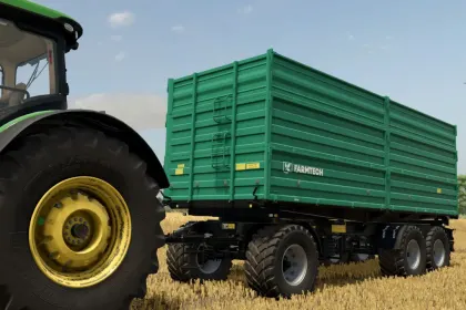 Причіп Farmtech DDK 2400 для Farming Simulator 25