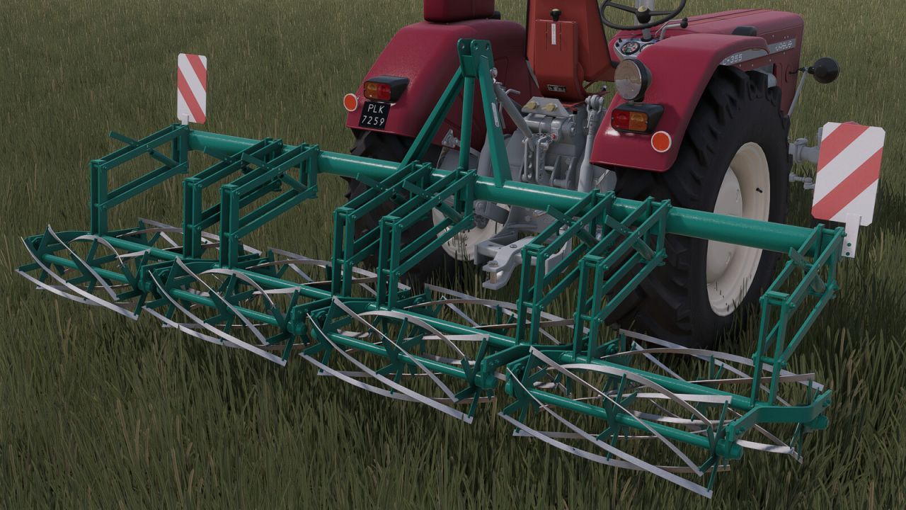 Кільчасто-шпоровий коток Agromet-Unia Grudziądz U614/U615 для Farming Simulator 25