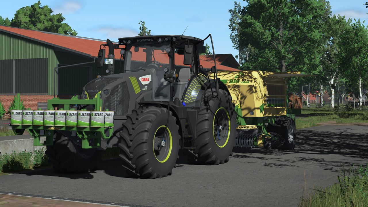 Трактор CLAAS AXION 800-870 для Farming Simulator 25