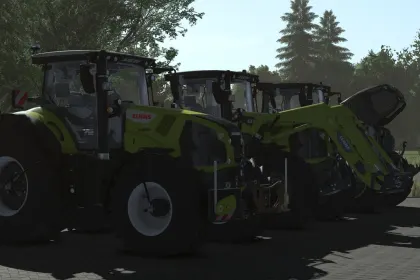 Трактор CLAAS AXION 800-870 для Farming Simulator 25 — 4