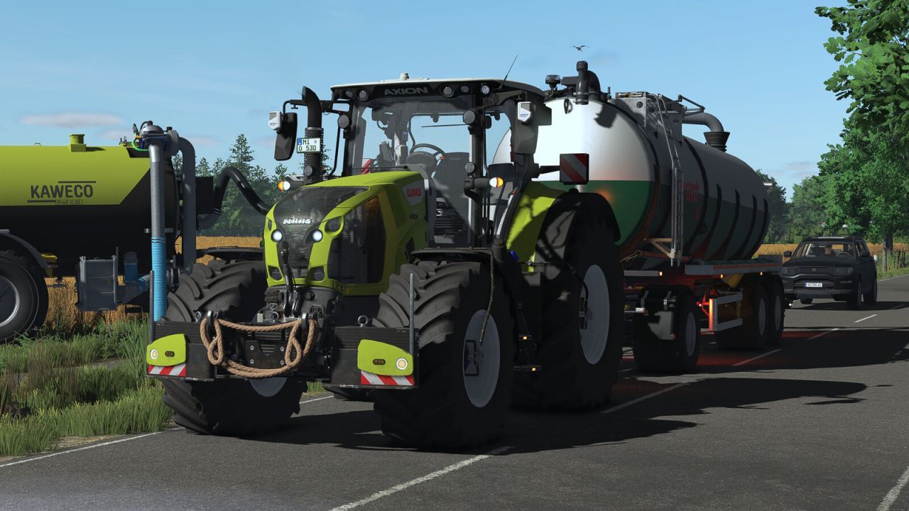 Трактор CLAAS AXION 800-870 для Farming Simulator 25