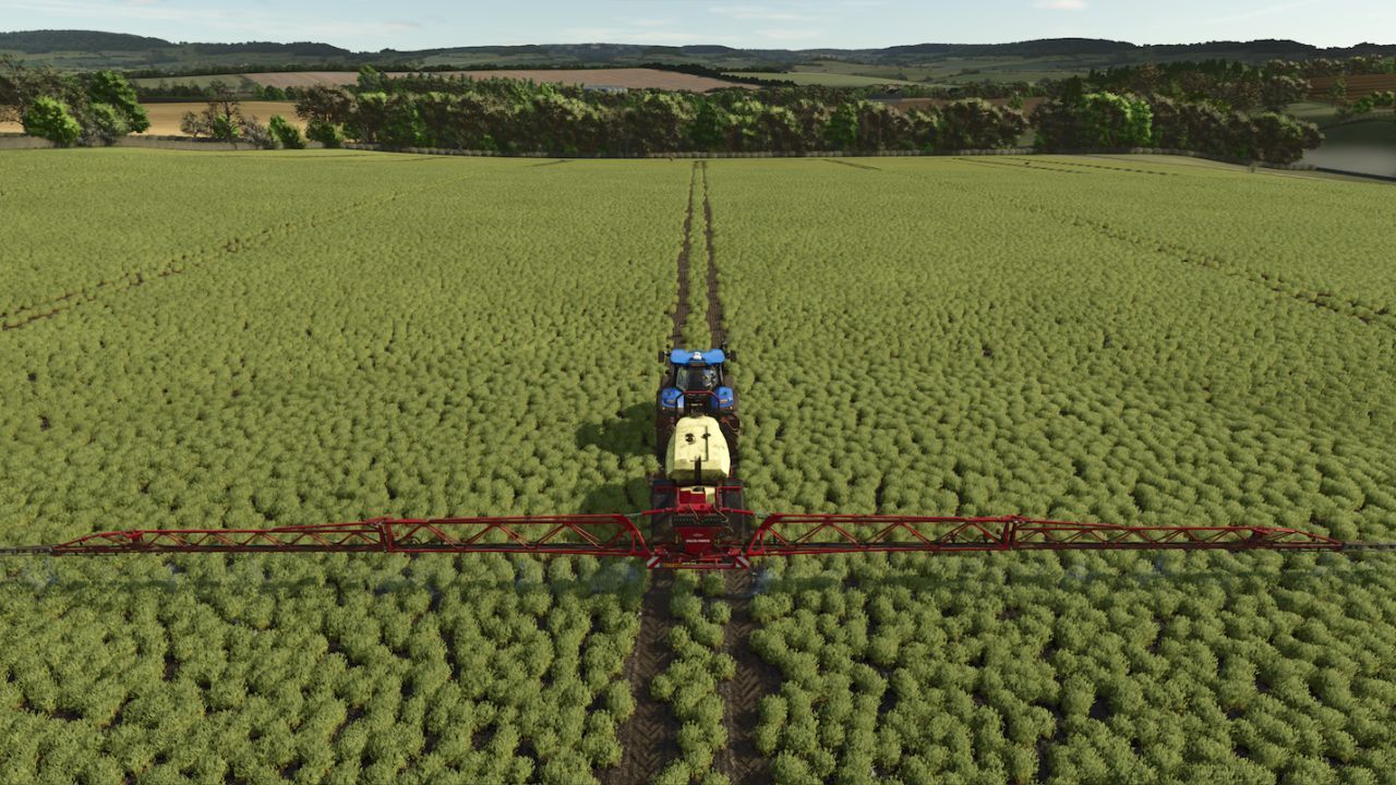 Legendarny Opryskiwacz Hardi Navigator 6000 — 36 m Szerokość i Zbiornik 6000 l do FS25