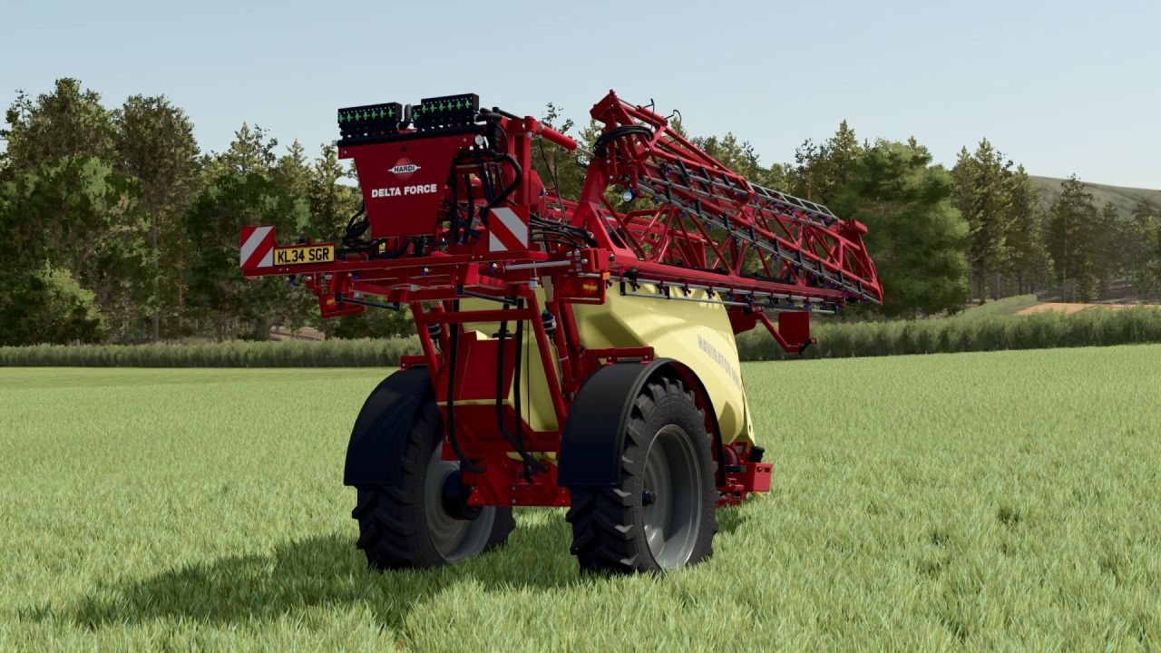 Legendarny Opryskiwacz Hardi Navigator 6000 — 36 m Szerokość i Zbiornik 6000 l do FS25