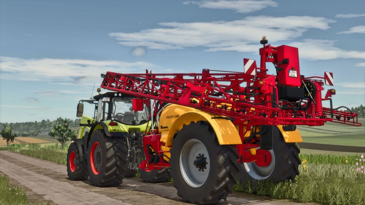 Legendarny Opryskiwacz Hardi Navigator 6000 — 36 m Szerokość i Zbiornik 6000 l do FS25