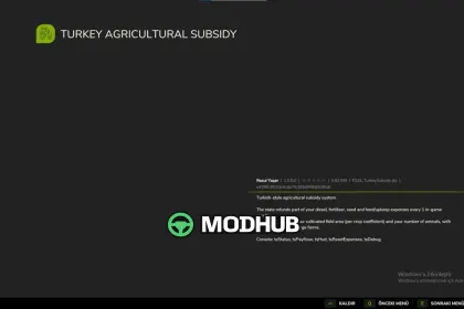Скрипт Turkey Agricultural Subsidy V1.0 для FS25 — 3