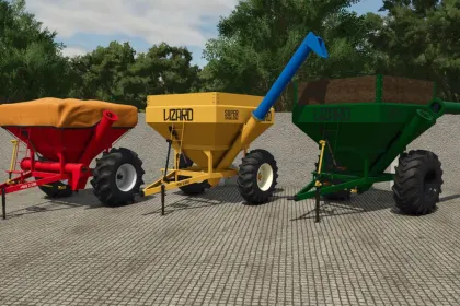 Причіп-зерновоз Lizard MSL 3500 для Farming Simulator 25