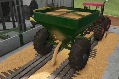 Причіп-зерновоз Lizard MSL 3500 для Farming Simulator 25 — 4