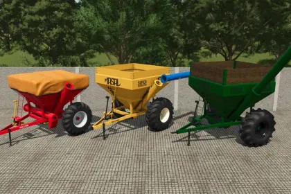 Причіп-перевантажувач MASAL 3500 для Farming Simulator 25