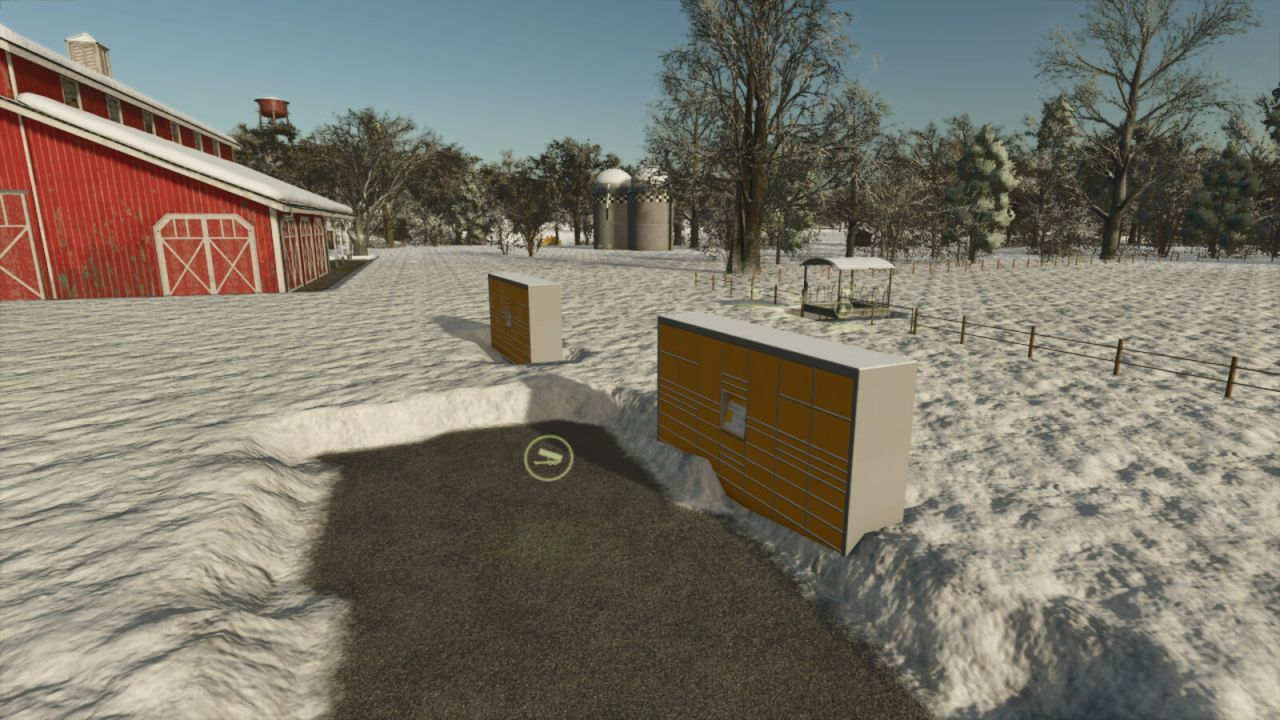Paczka Paczkomatów Parcel Locker do Farming Simulator 25