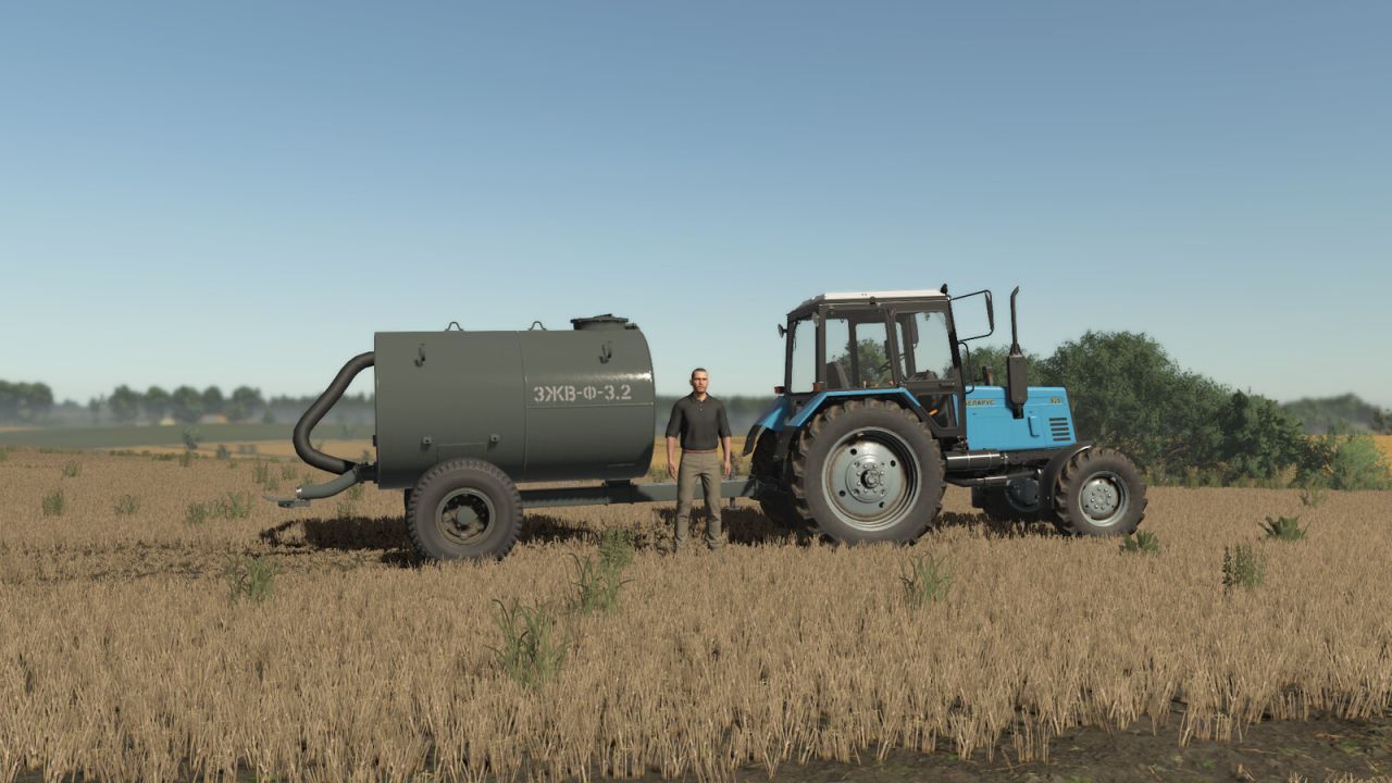 Розкидач рідких добрив Lizard ZJV-F-3.2 для Farming Simulator 25