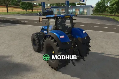 Трактор New Holland T7 HD Stage IV для FS25 — 2