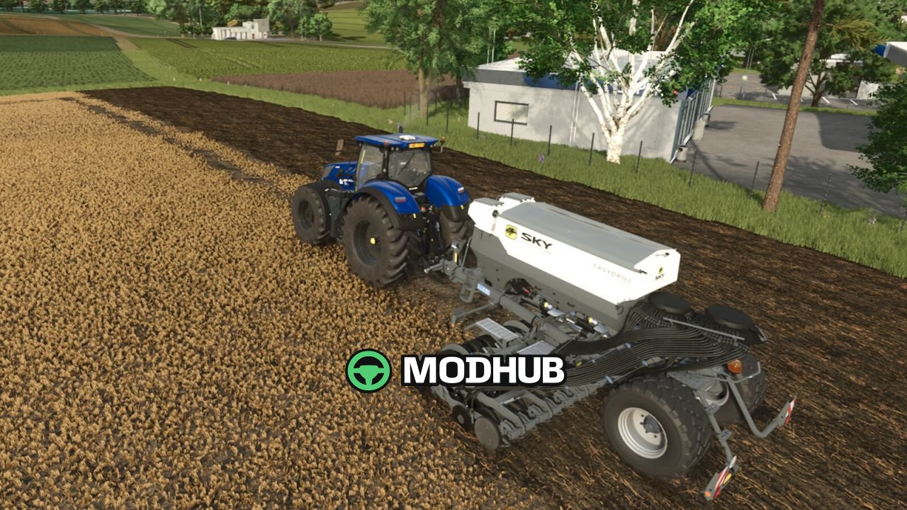 Трактор New Holland T7 HD Stage IV для FS25