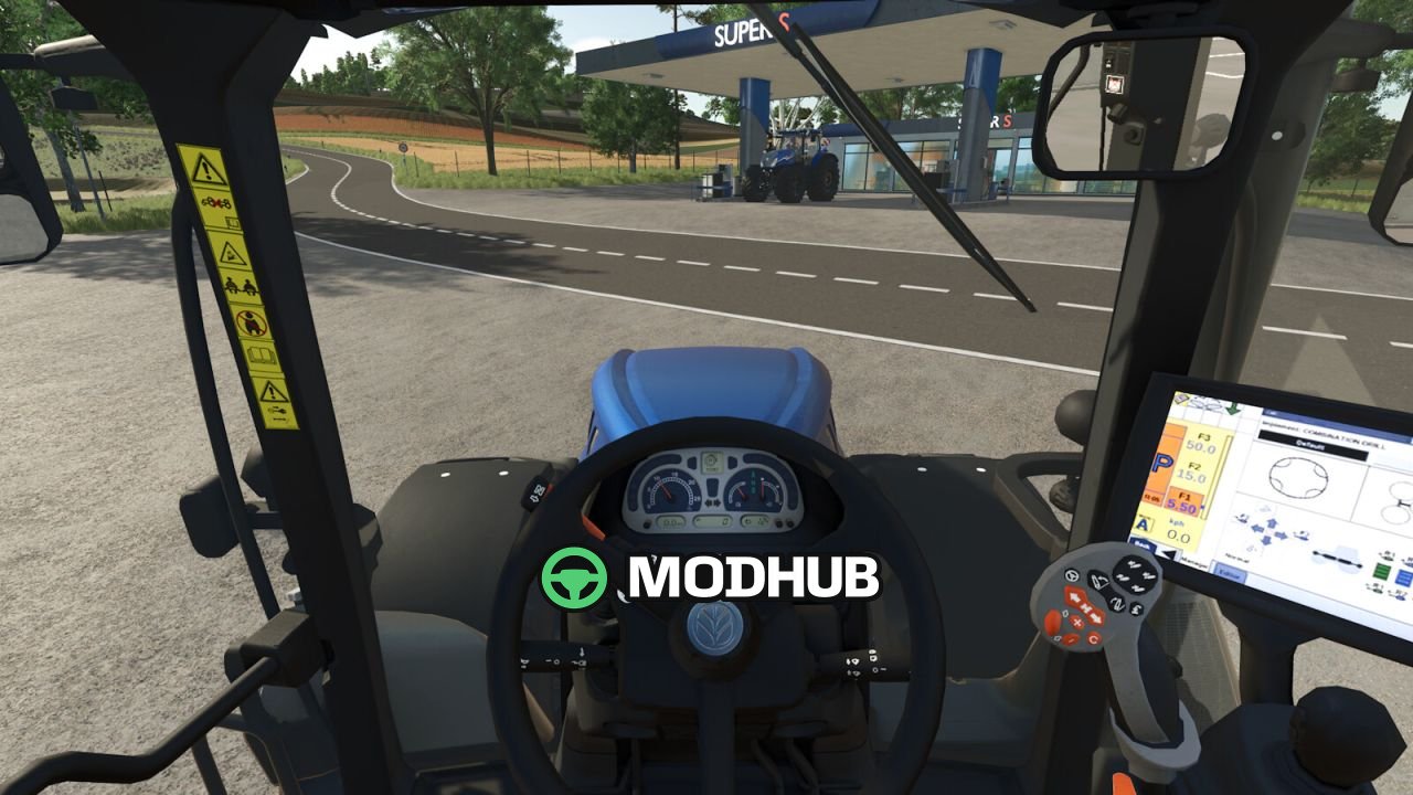 Трактор New Holland T7 HD Stage IV для FS25
