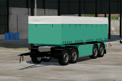 Efficient Lundby Flyer Trailer 35 000L for Large Harvests in FS25 — 1