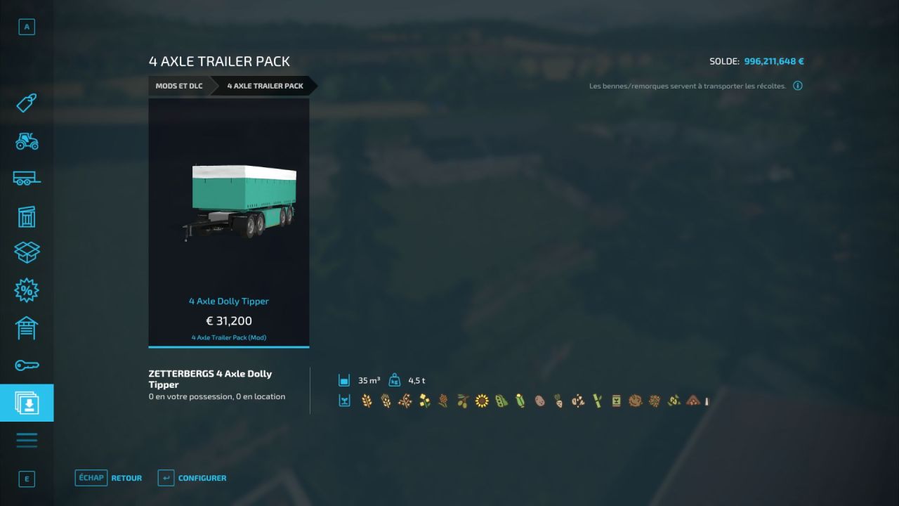 Effizienter Lundby Flyer Trailer 35 000L für Große Ernten in FS25 - Screenshots