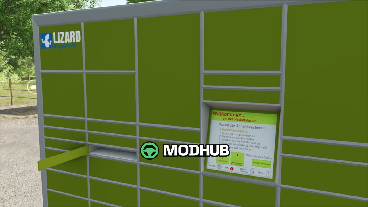 Пакет поштоматів Lizard V1.0 для FS25