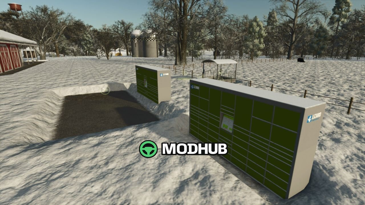 Пакет поштоматів Lizard V1.0 для FS25