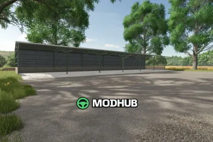 Металевий навіс Metal Canopy V1.0.0.1 для FS25 — 2