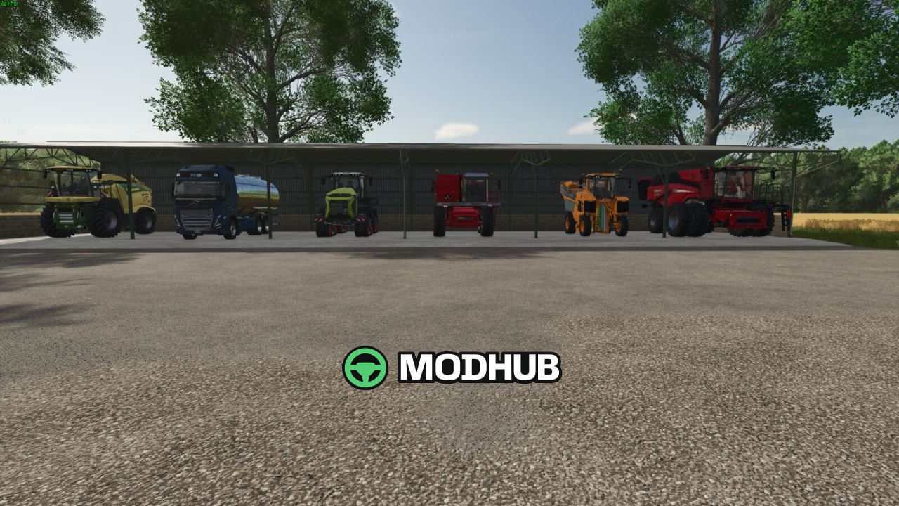 Металевий навіс Metal Canopy V1.0.0.1 для FS25