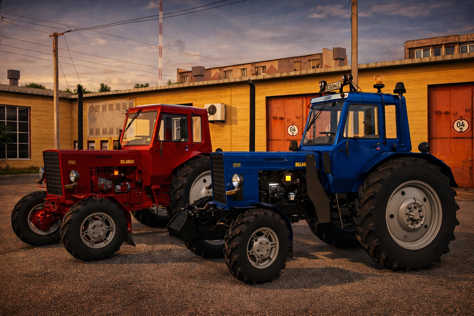 Мод на трактор МТЗ 82.1 Турбо v1.2.0.4 для Farming Simulator 25