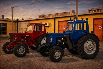 Мод на трактор МТЗ 82.1 Турбо v1.2.0.4 для Farming Simulator 25 — 6