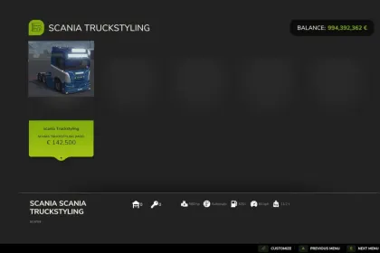 Стильна та Потужна Вантажівка Scania Truckstyling 580 к.с. для Farming Simulator 25 — 2