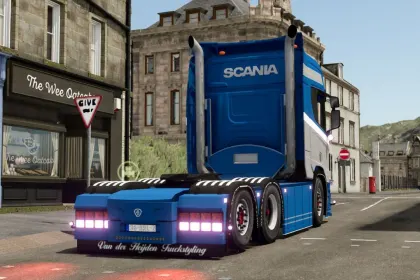 Стильна та Потужна Вантажівка Scania Truckstyling 580 к.с. для Farming Simulator 25 — 5