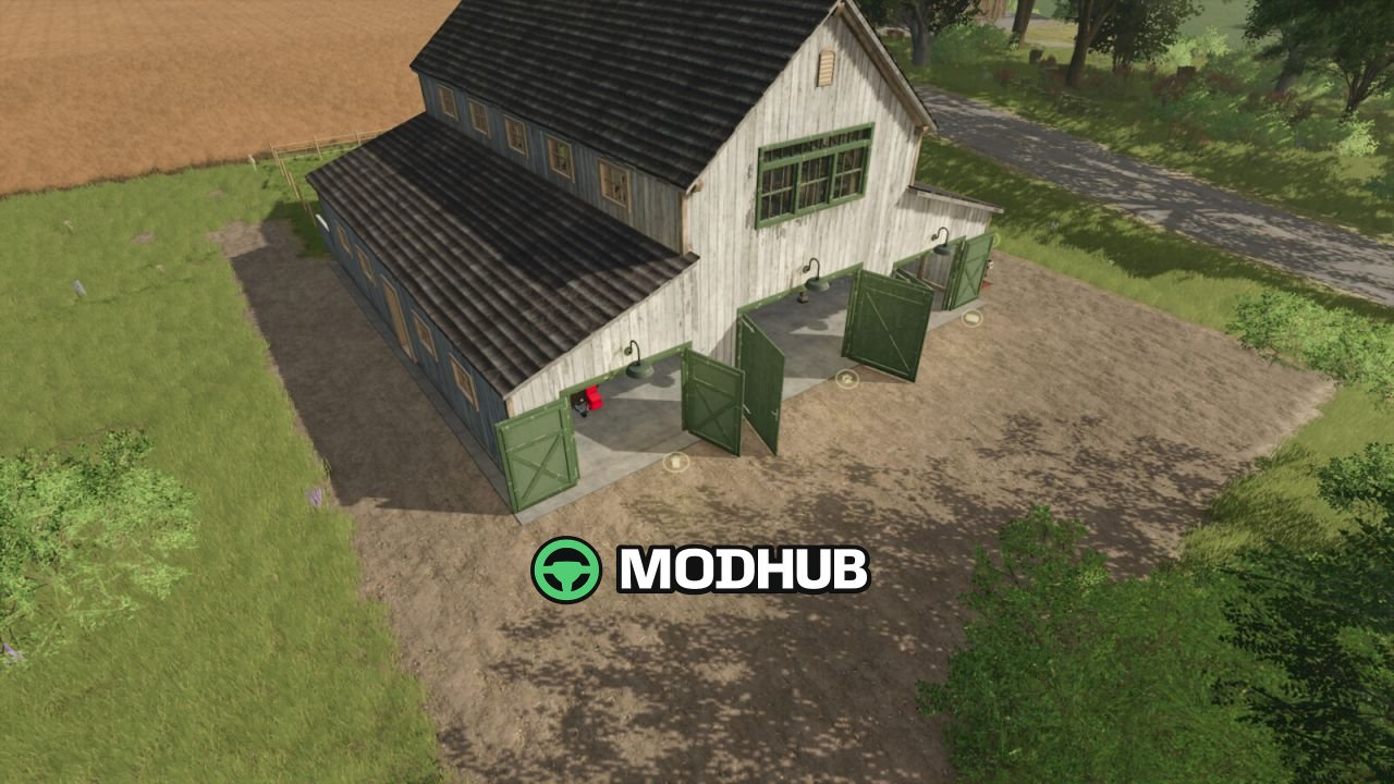 Старий корівник Old Cowbarn V1.0 для FS25