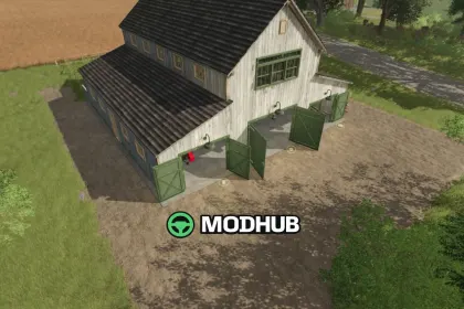 Старий корівник Old Cowbarn V1.0 для FS25 — 2