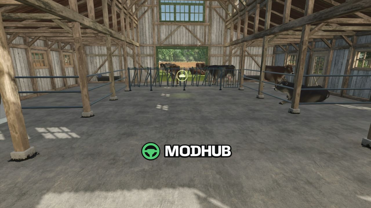 Старий корівник Old Cowbarn V1.0 для FS25