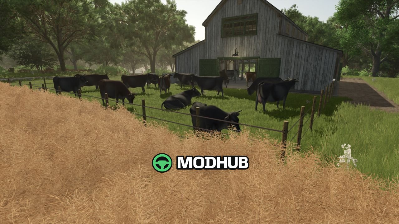 Старий корівник Old Cowbarn V1.0 для FS25