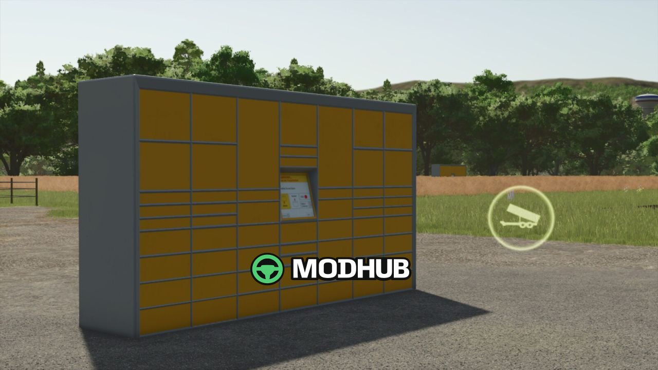 Пакункові шафки Parcel Locker Pack V1.0 для FS25