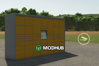 Пакункові шафки Parcel Locker Pack V1.0 для FS25 — 2